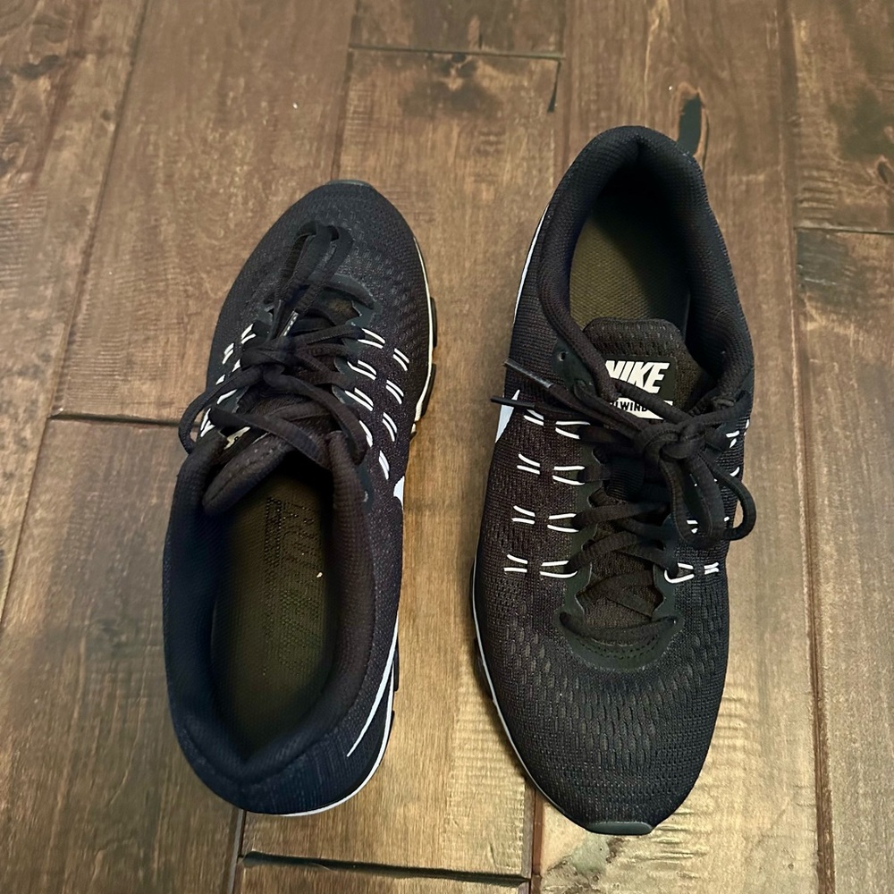 Nike Tailwind 8 Black and White Running Sneakers women’s 9 - Picture 6 of 8